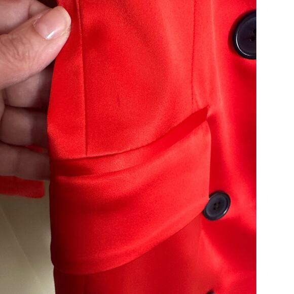 Milly Double Breasted Tuxedo Mini Dress Blazer See Measurements - Picture 10 of 10